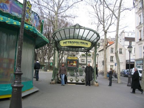 Original Metro Entrance